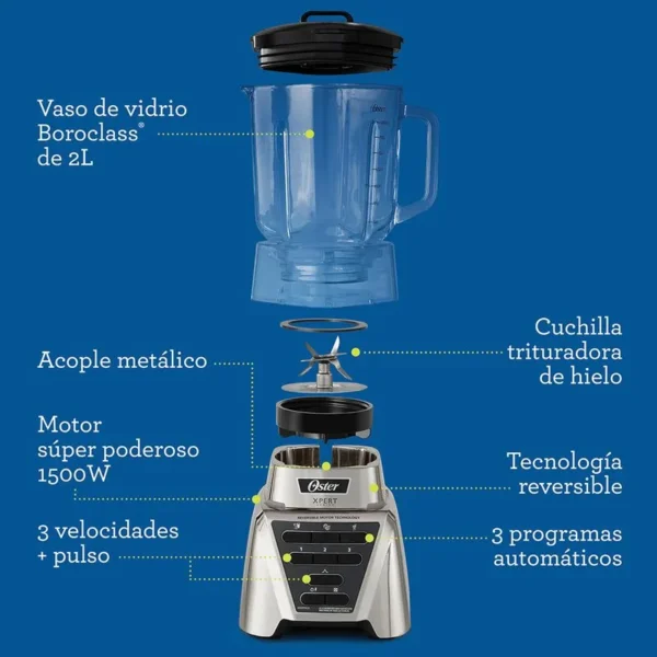 vaso oster boroclass 2 litros xpert series