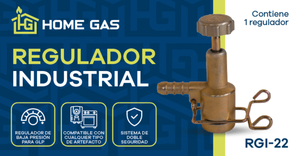 regulador de gas industrial